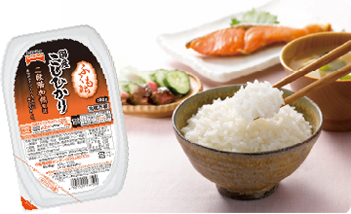 ふくもち食感 国産こしひかり 1パック180g
