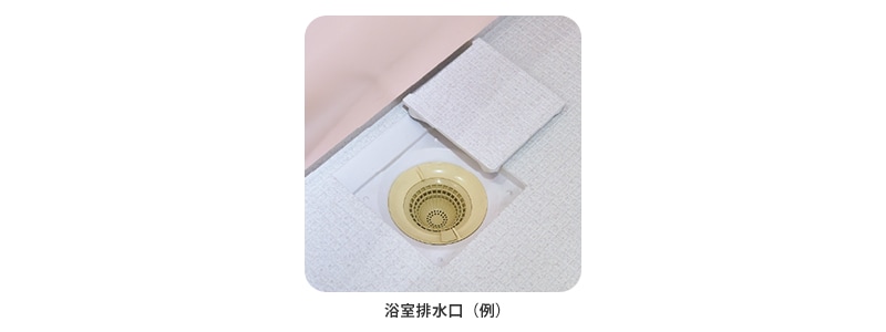 浴室排水口(例)