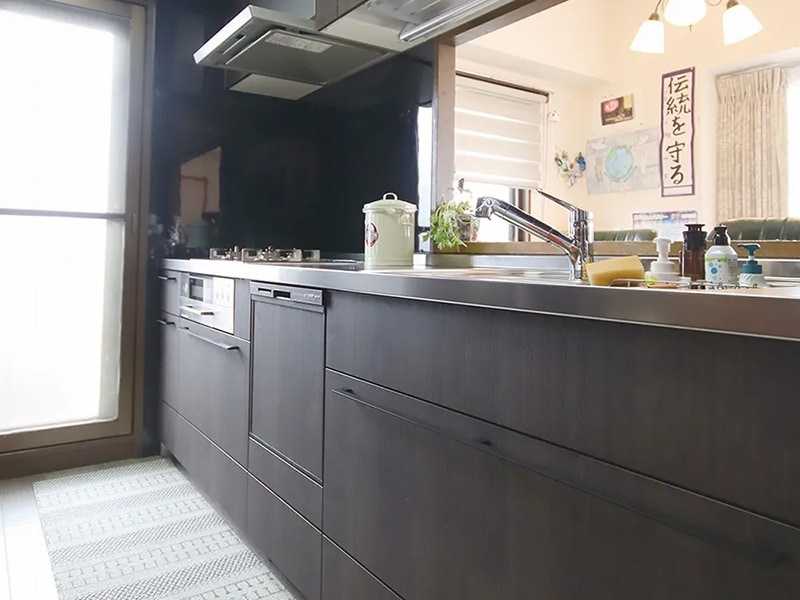 機能性のあるおしゃれなキッチン