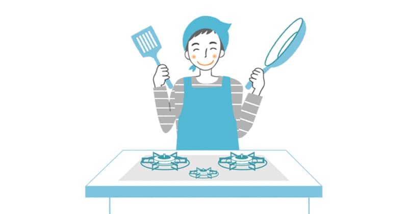 最新のガスコンロで失敗知らず！