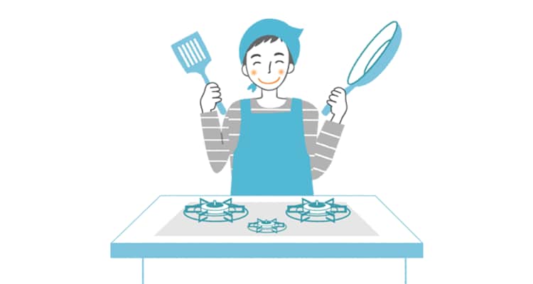 最新のガスコンロで失敗知らず！