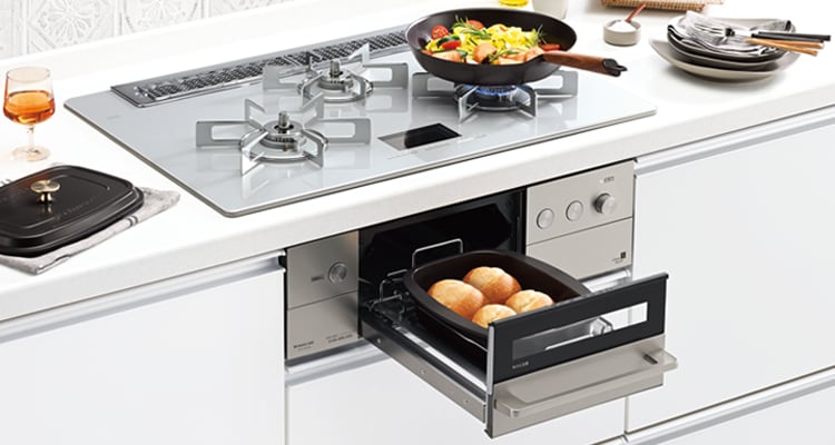 「かんたん」「おいしい」「安心」はオート機能におまかせ