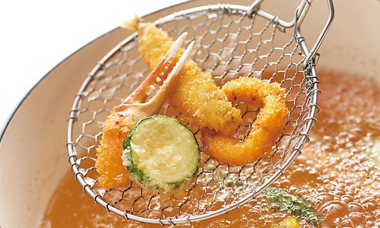 揚げもの調理が安心してできる