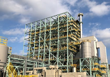 写真：市原バイオマス発電所