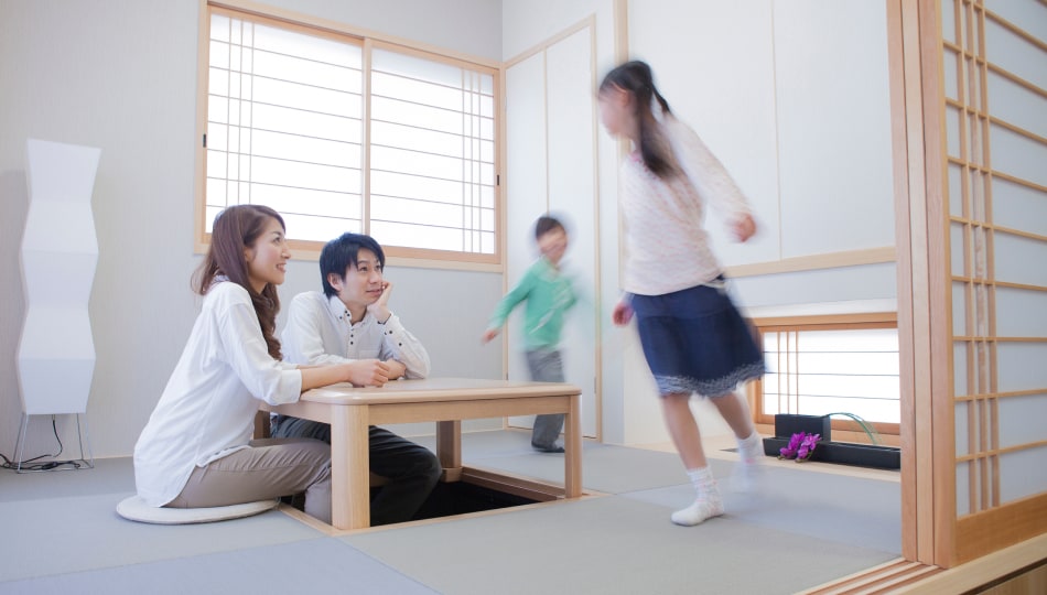 ほっと安らぐ、快適なひとときを演出。暮らしになじむ「和の空間」