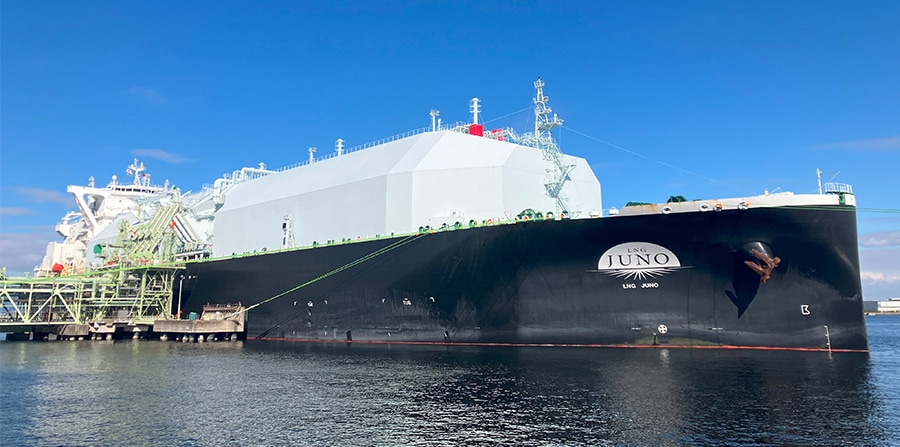 Daigasグループ初！米国から購入したバイオメタンが泉北の製造所に到着