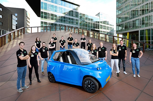 世界初、オランダの大学が開発した“オーガニックな車”