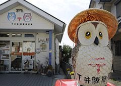 福来たる！フクロウでいっぱいの郵便局を発見